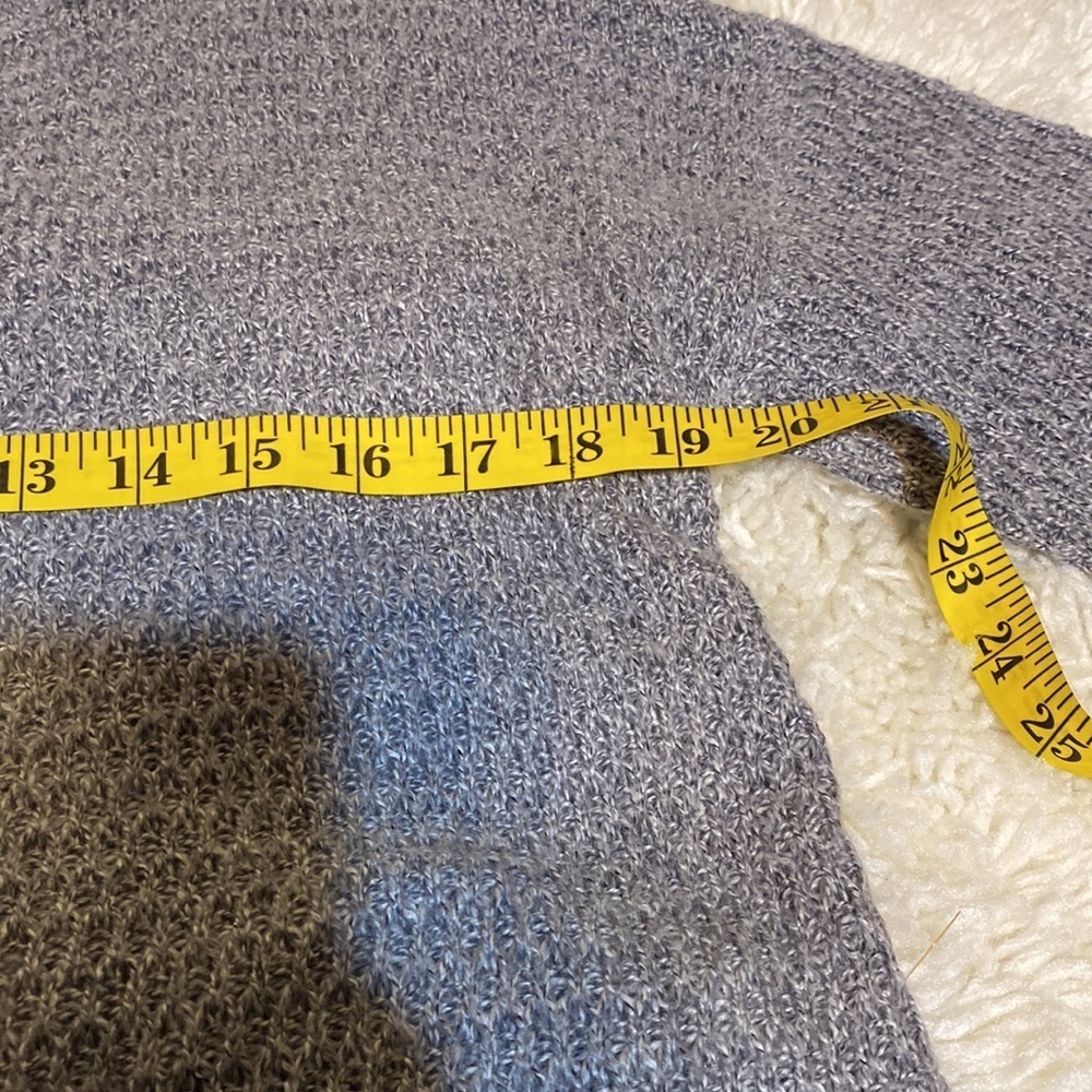 NWT MORAL FIBER GREY GRAY LONG SLEEVE CREWNECK SWEATER  Size M Excellent… - Picture 7 of 12